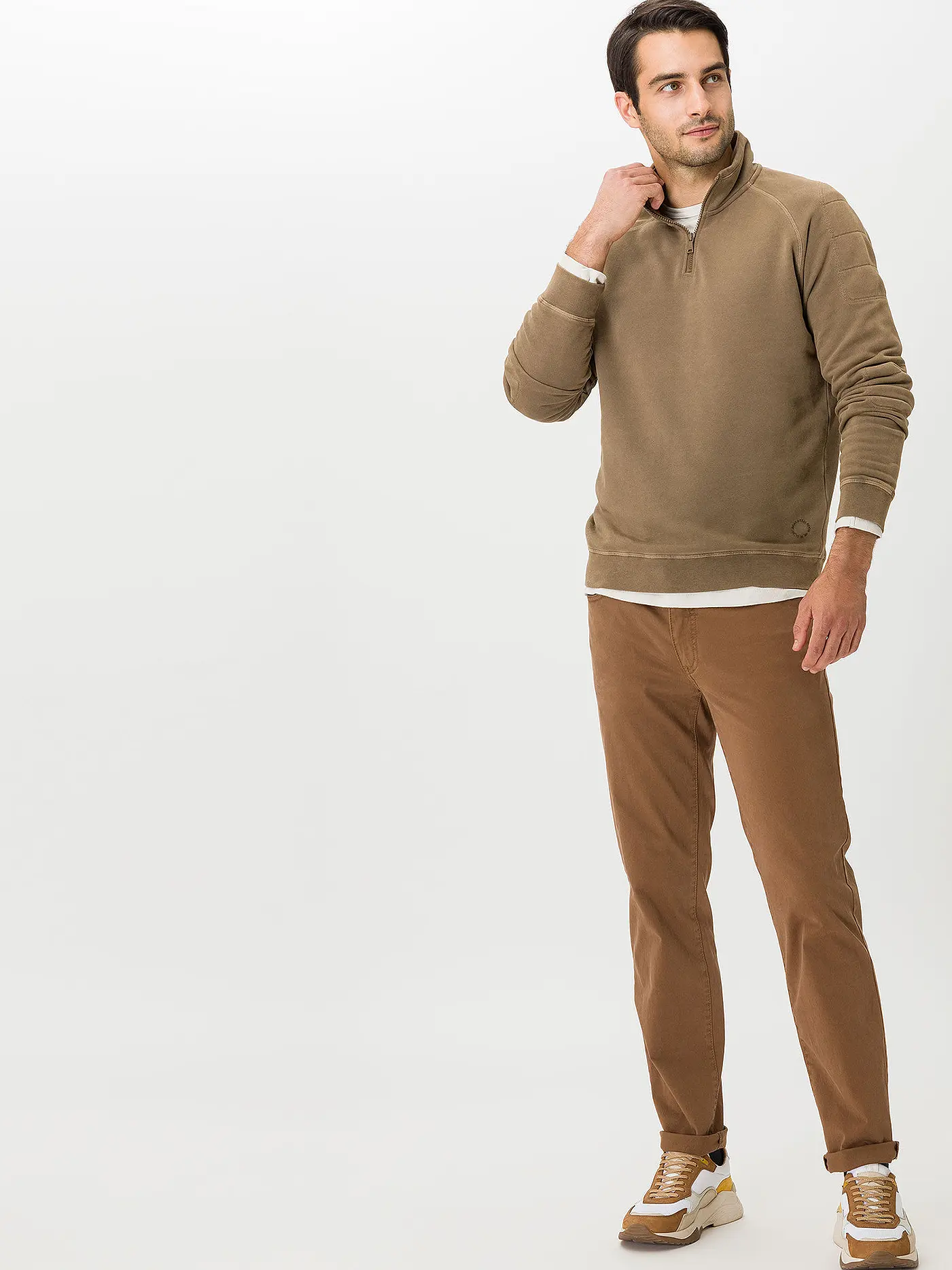 BRAX | Hose Straight Fit CADIZ | camel